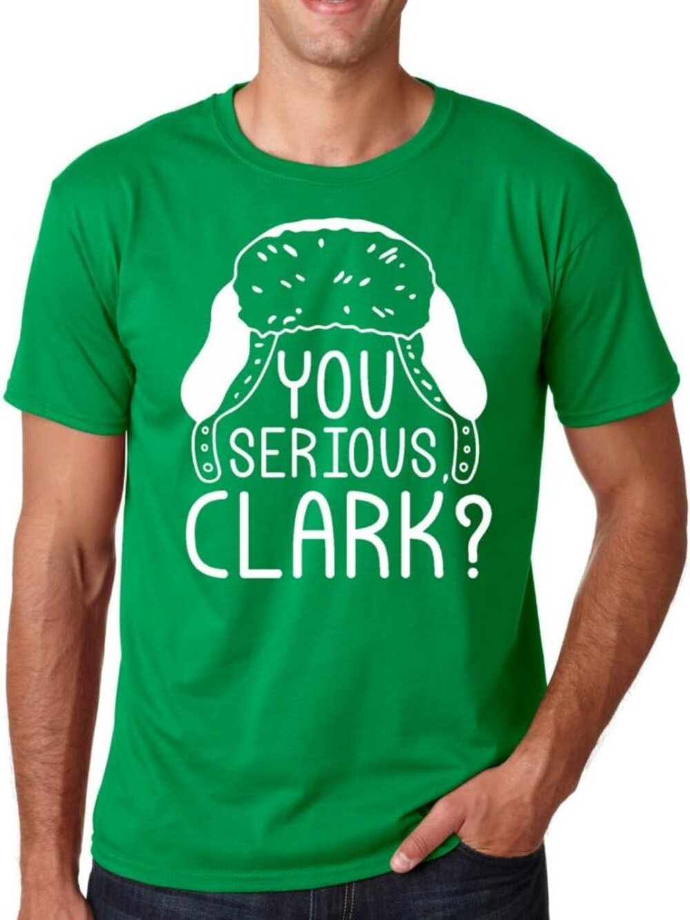 Funny Christmas Hat - Holiday Cheer, Merry Xmas Family Vacation - Men's Tee